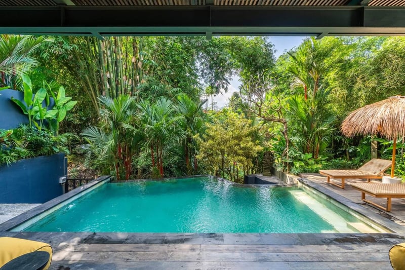 Luxury villa Lestari 1 with private pool in Ubud 32