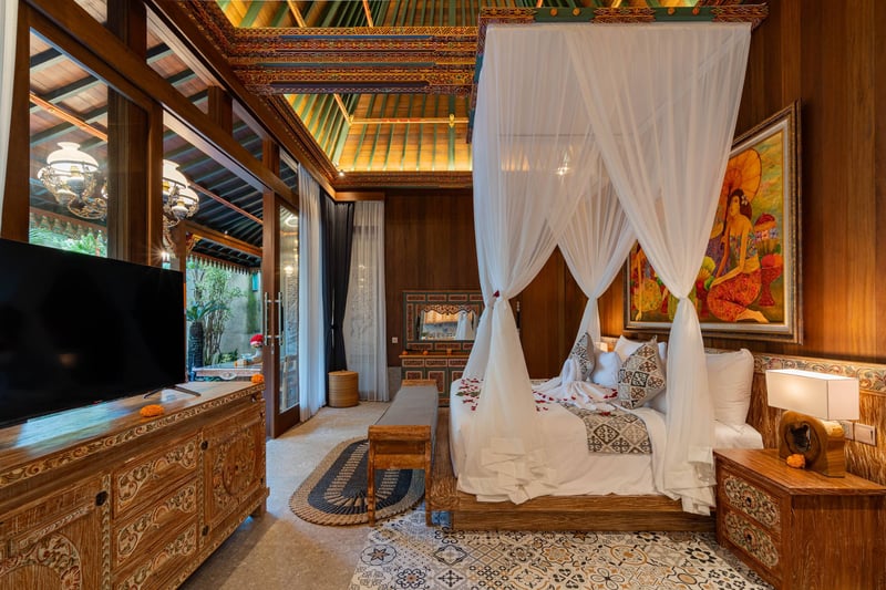 Luxury 1-BR Romantic Balinese Private Villa Ubud 9