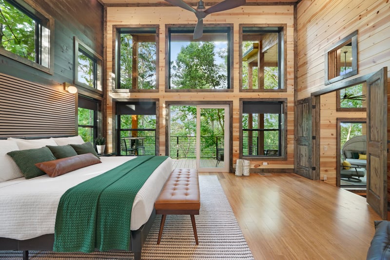 Luxury Elevated Cabin (Sauna/Yoga) — photo 4