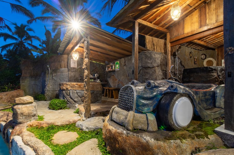 private jungle cabin + private poll + jungle view 32