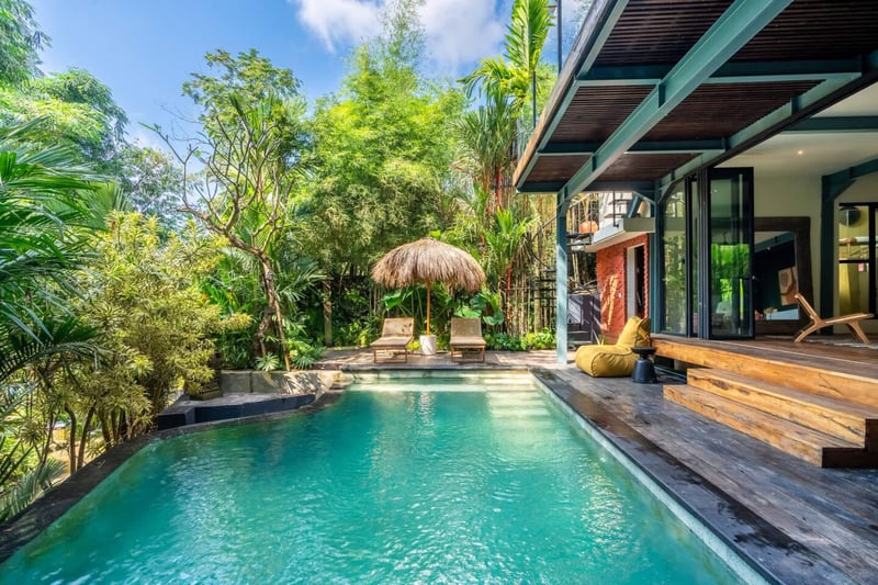Luxury villa Lestari 1 with private pool in Ubud 34