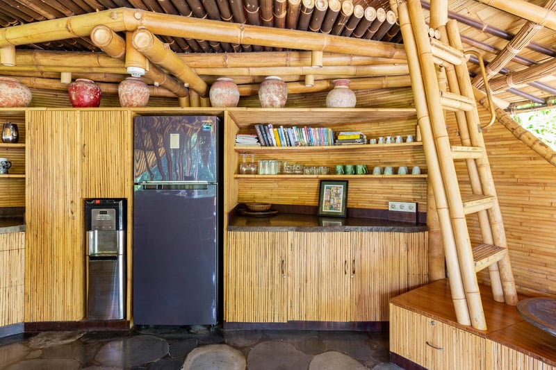 Ananda House 3bds Eco Bamboo House Pool River View 11