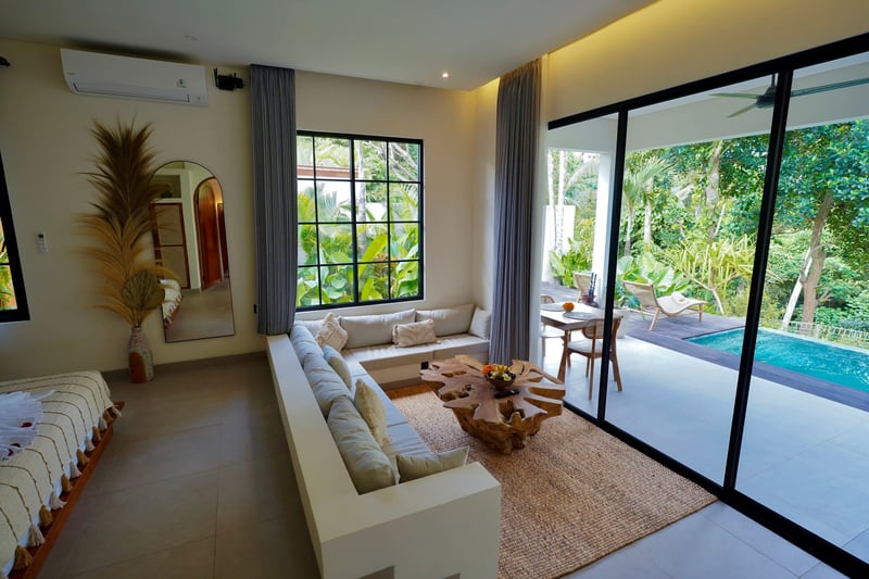 Romansa villa , stylish jungle pool villa (new) 6
