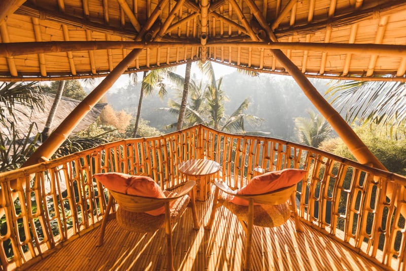 Ananda House 3bds Eco Bamboo House Pool River View 27
