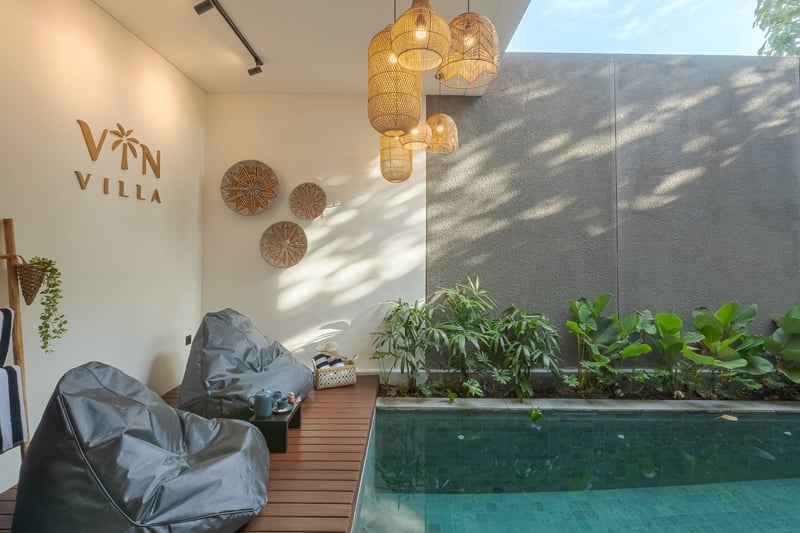 New Vin Villa Kerobokan 2BR with private pool 21
