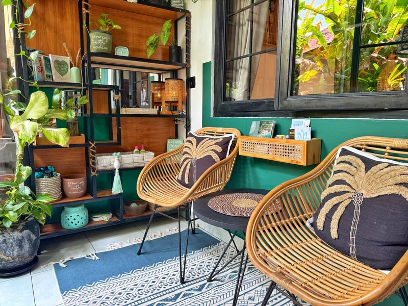 Stylish space, 2 mins walk to Kudeta Beach 19