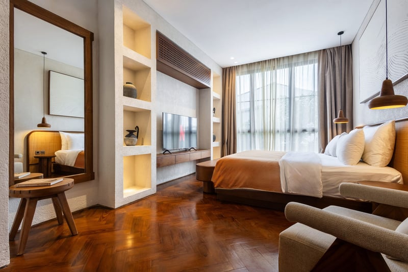Lux 3BR Rooftop BBQ |near FINNS Atlas | Berawa 12