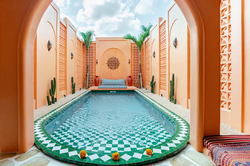 Villa Romantic Marakesh 1BR Private Pool (New!) 1 28