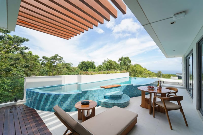 ONYX 3BR - Zen Hillside Oceanview Uluwatu 6