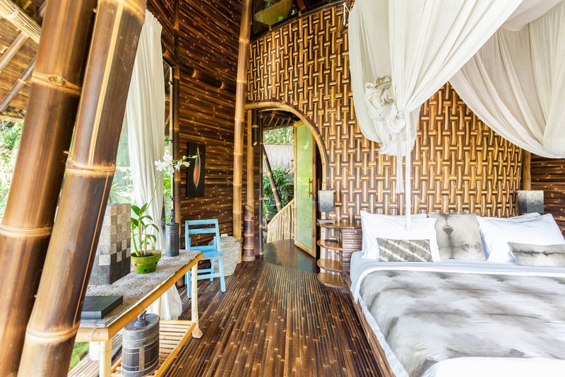 Ananda House 3bds Eco Bamboo House Pool River View 18