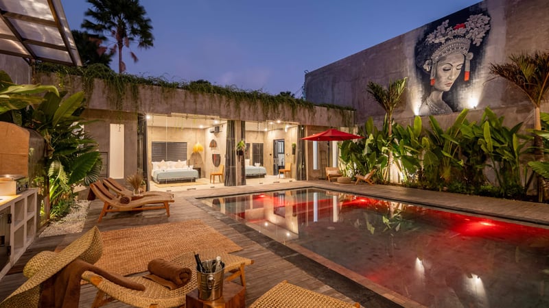 Artistic 4BD Villa with Private Pool & Jungle Vibe 26