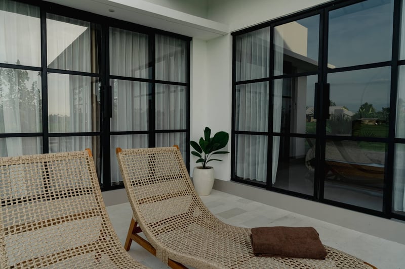 Rice Field View • Quiet Pool Villa Near Canggu 15