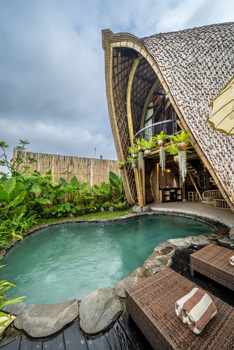 Bamboo Suite 1BR - Private Pool + Rice Field View 19