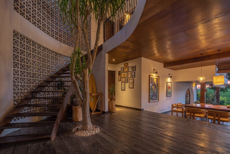 Villa Bao: 6BR Canggu Retreat w/ Rice Field Views! 14