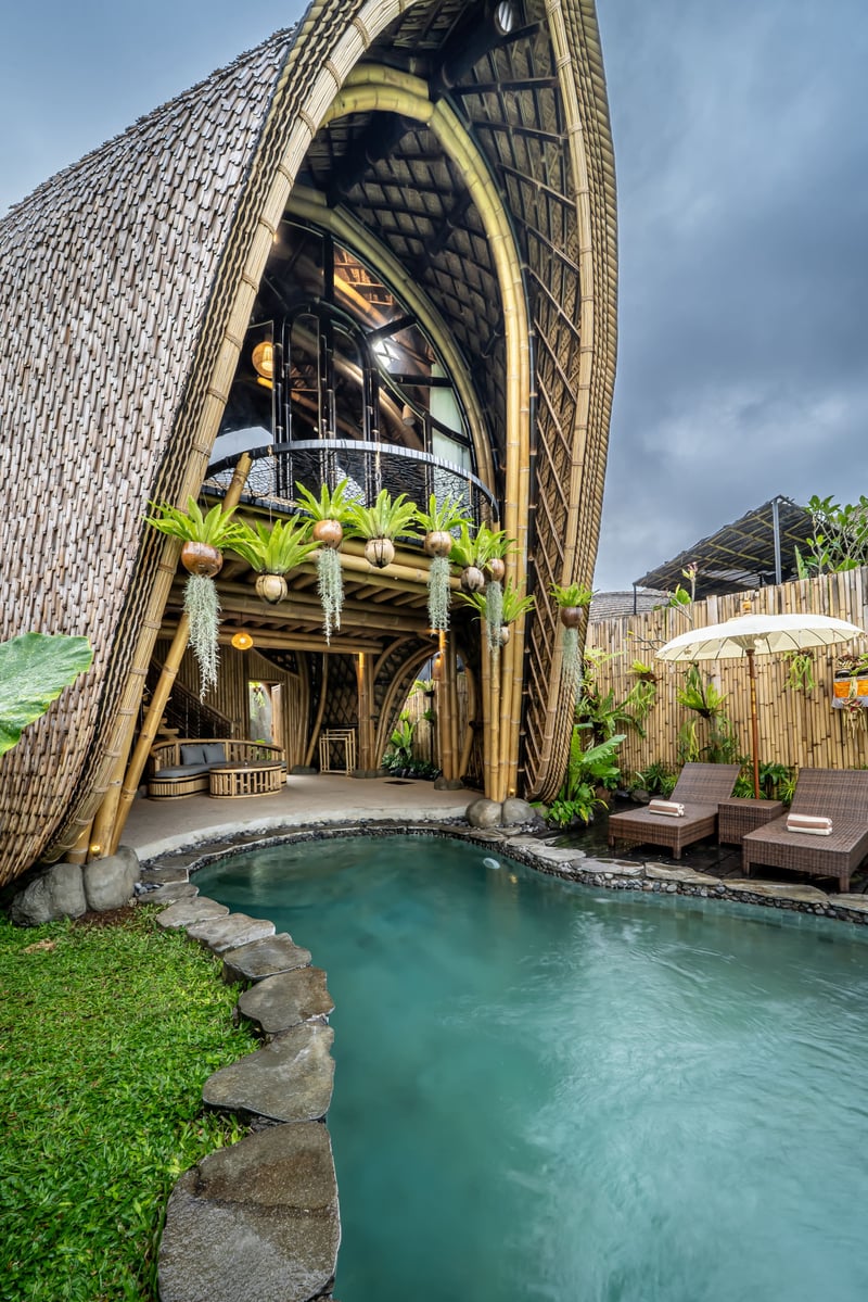 Bamboo Suite 1BR - Private Pool + Rice Field View 20