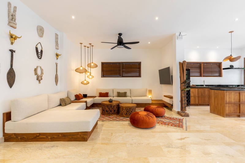 La Bohemia Ubud: Luxe 4BR villa with Natural Pool 7