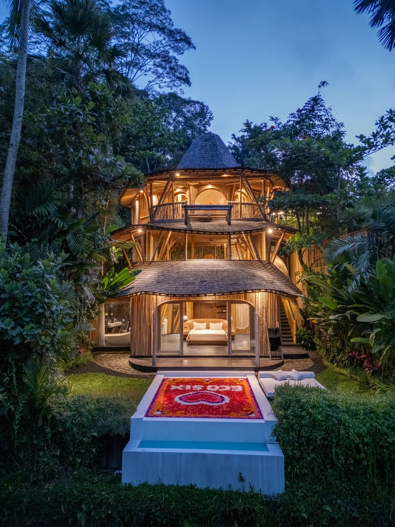 Enam - Bamboo Villa in Eco Six Bali Resort 1