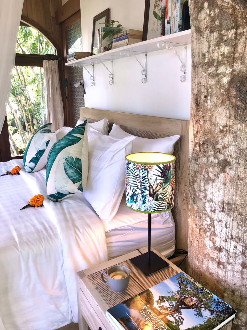Enchanted Hobbit Treehouse Nestled in the Jungle 12