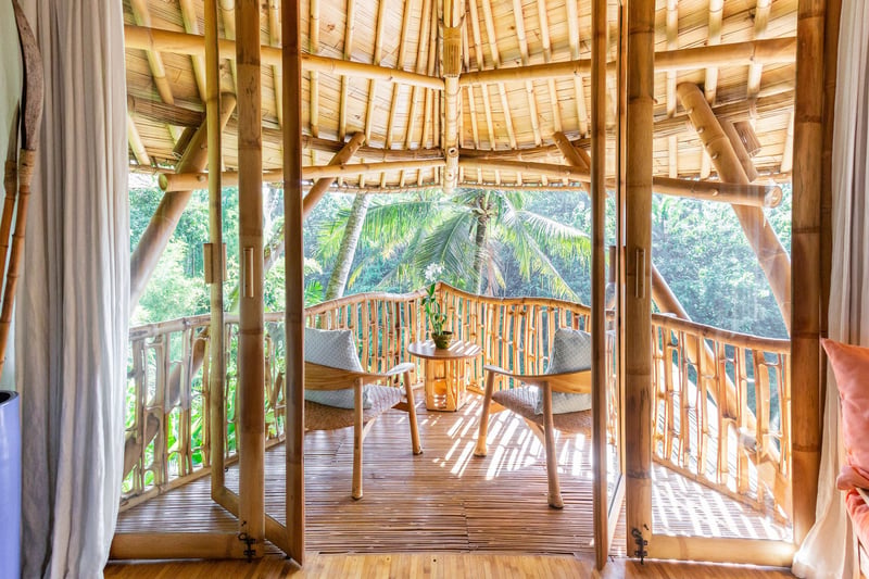 Ananda House 3bds Eco Bamboo House Pool River View 17