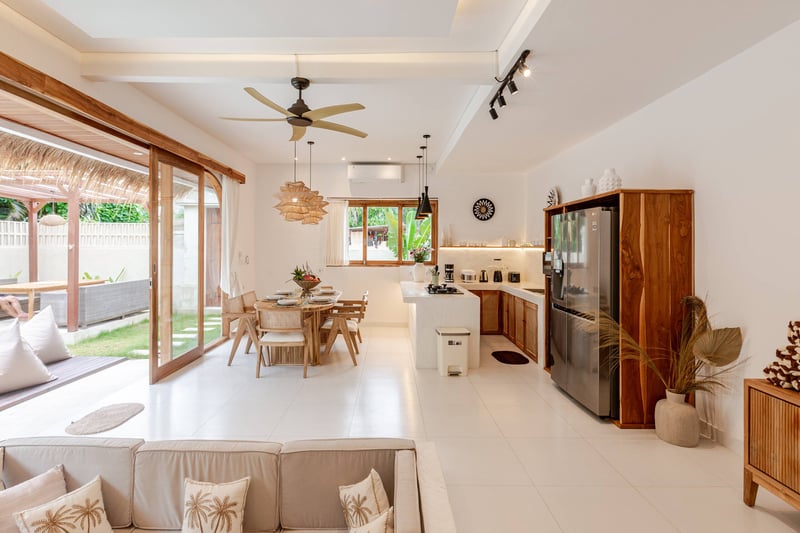 Chic 3BR Pool Villa • Canggu • Walk to Reload Gym 28