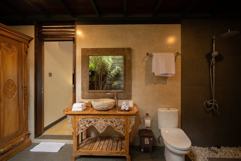 1-BR Private Villa in Ubud with Traditional Style 28