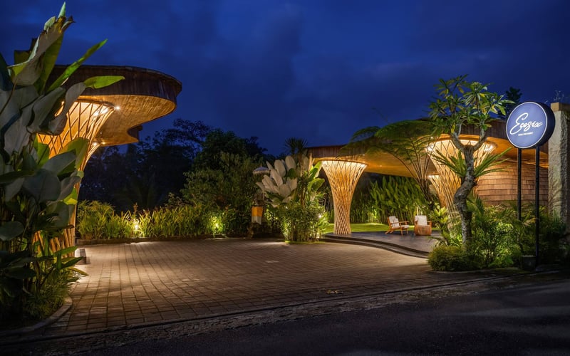 Enam - Bamboo Villa in Eco Six Bali Resort 24
