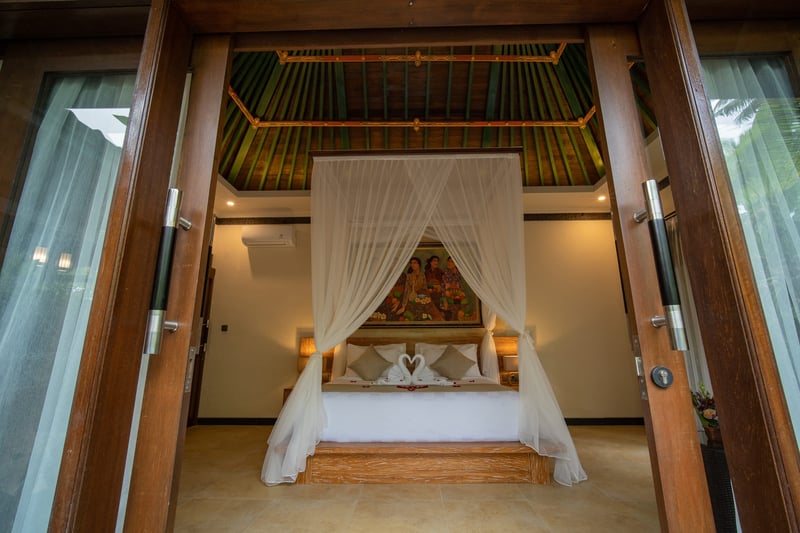 1-BR Private Villa in Ubud with Traditional Style 12