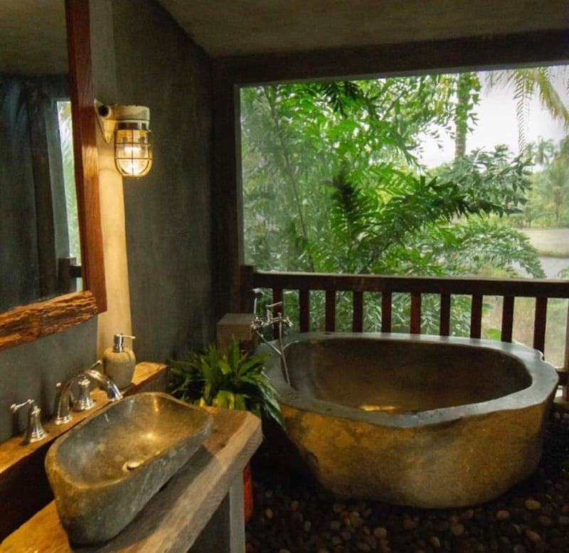 Private Infinity Pool 2BR Ricefield Retreat w/ BF 22