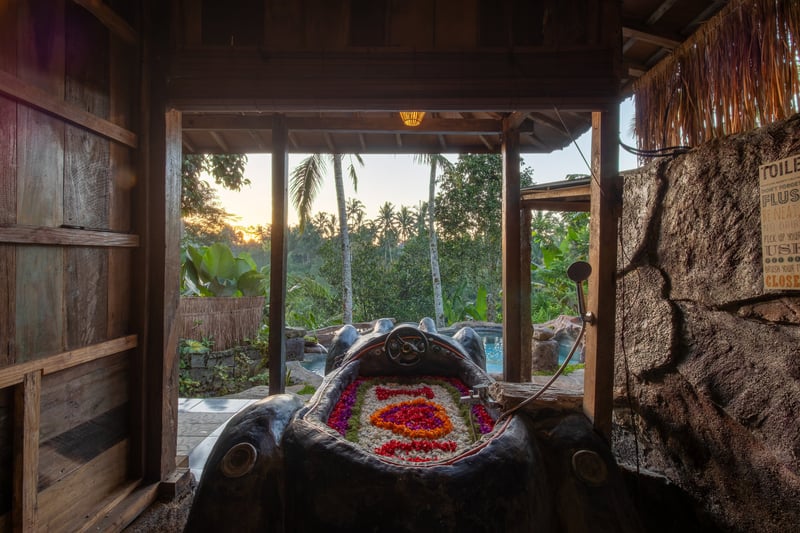 private jungle cabin + private poll + jungle view 21