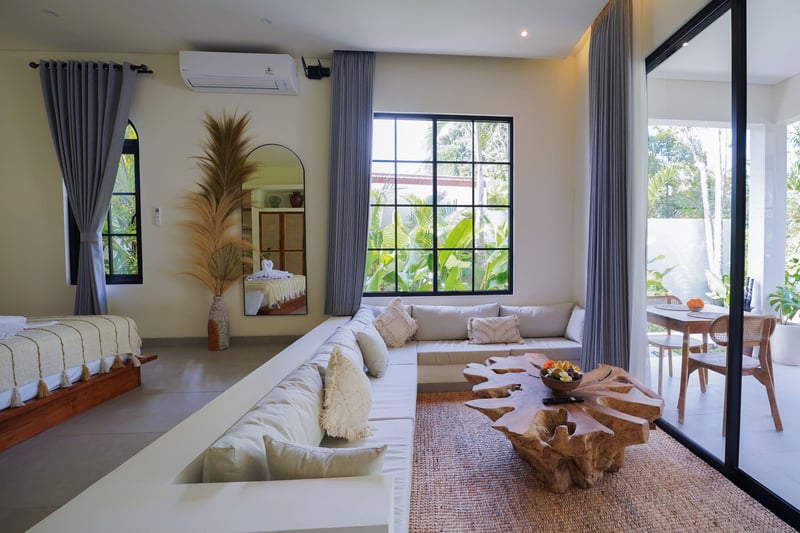 Romansa villa , stylish jungle pool villa (new) 9