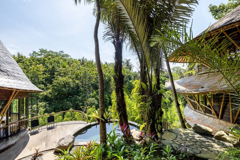 Eclipse House 4bds Bamboo House Pool River View 8