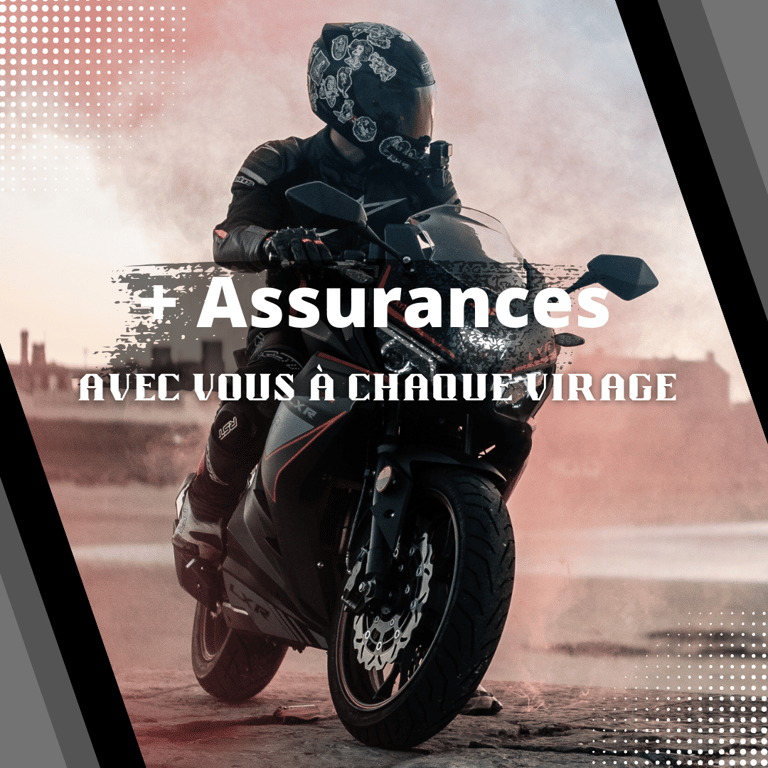 Le slogan de plusassurances pour l'assurance moto