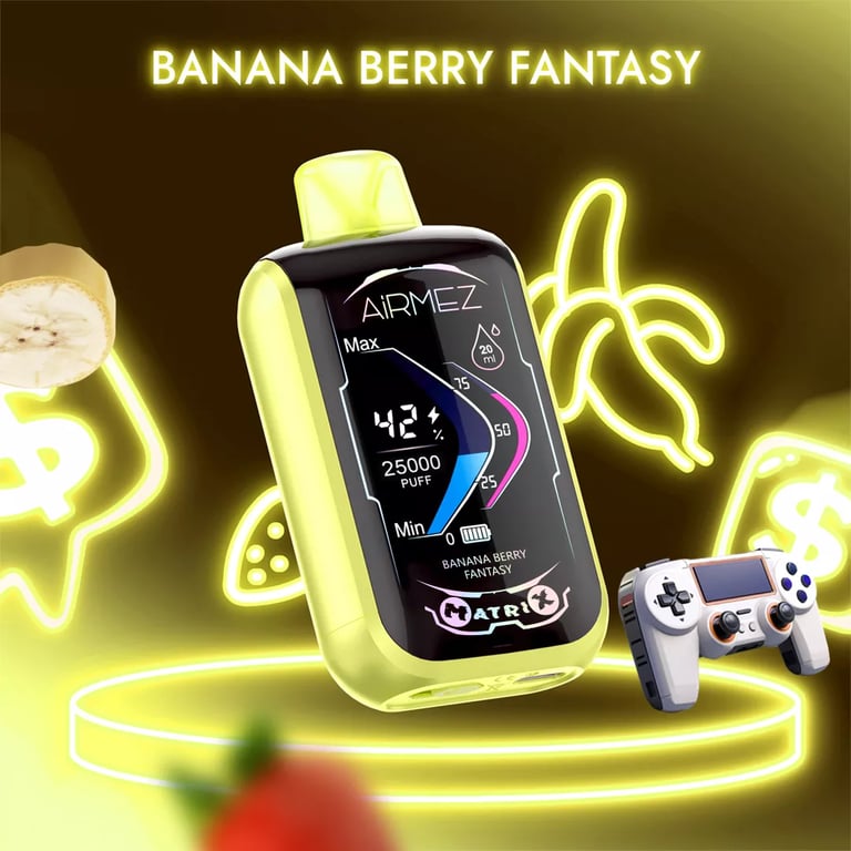 Airmez-Matrix-25000-Banana Berry Fantasy
