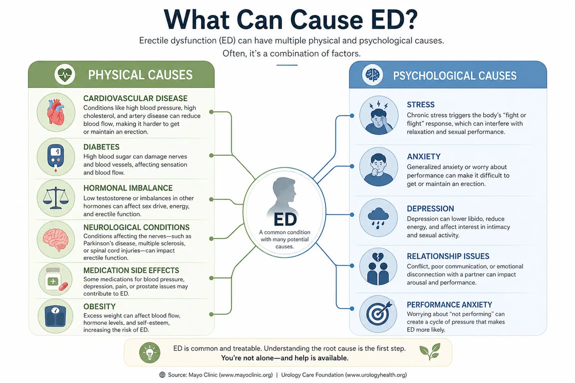 Erectile Dysfunction Causes