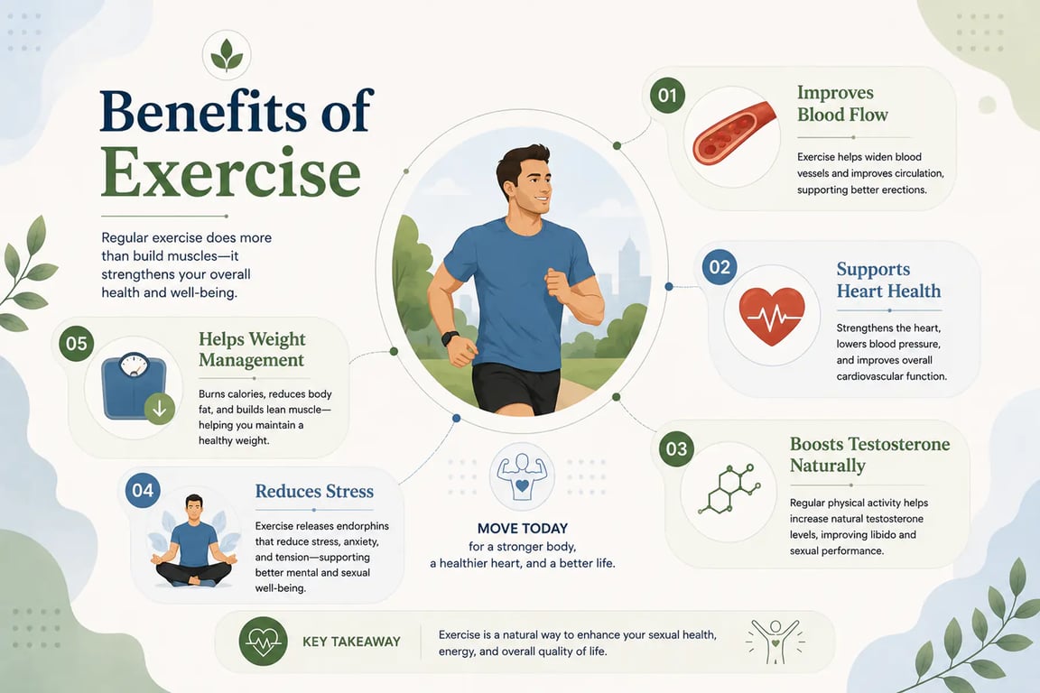 Erectile Dysfunction Exercises: 7 Exercises That May Help ED