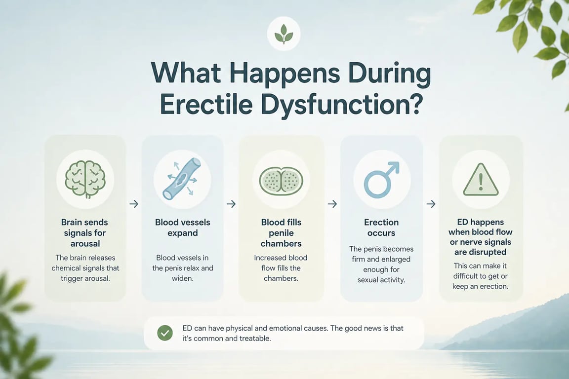 What Happens During Erectile Dysfunction