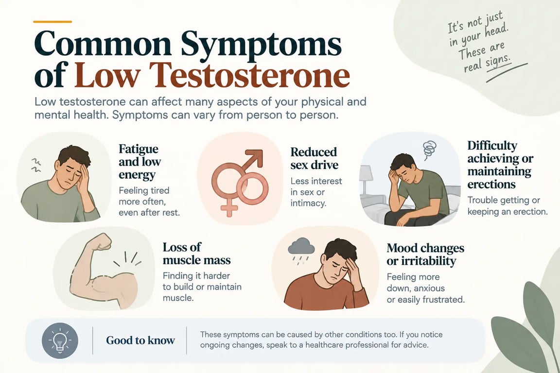 Low Testosterone Symptoms in Men