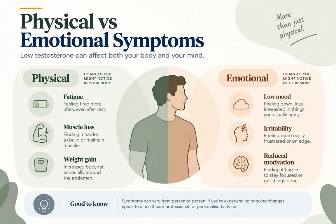 Low Testosterone Symptoms in Men