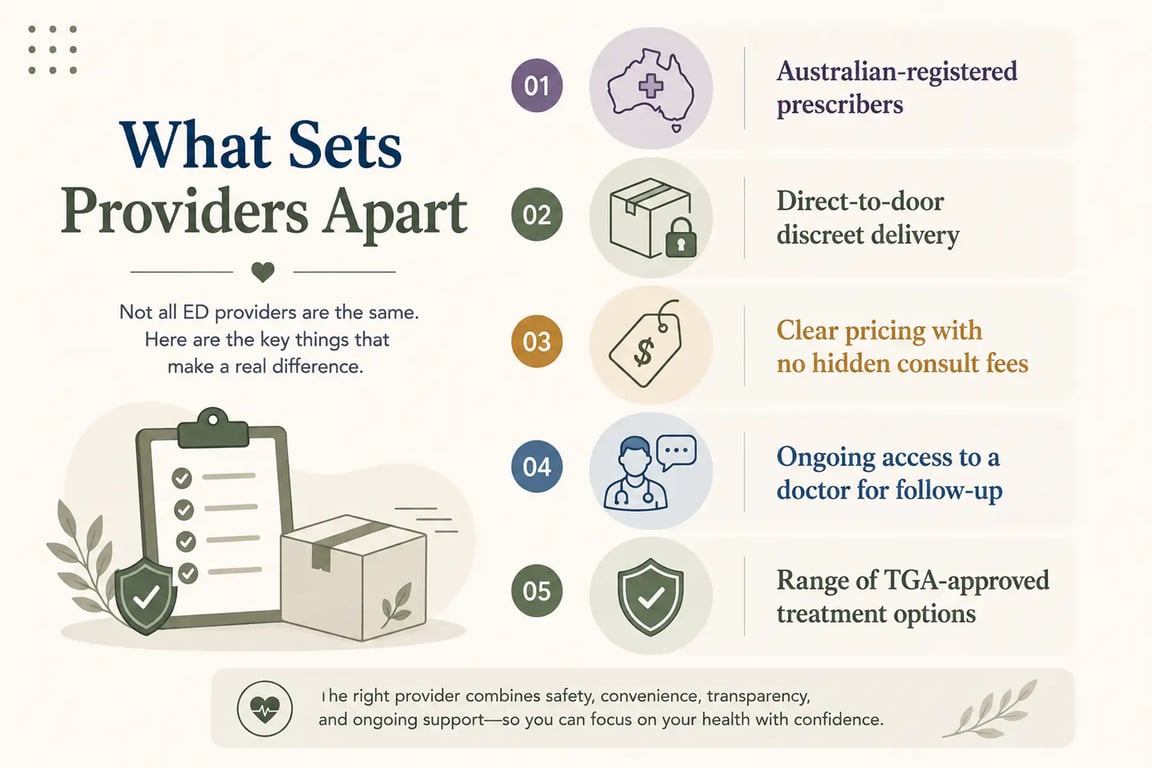 DirectMeds vs Other Telehealth ED Providers: Which Is Right for You
