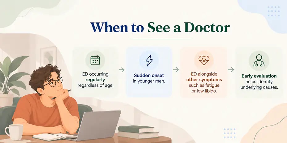 At What Age Does ED Start Understanding When Erectile Dysfunction Can Begin