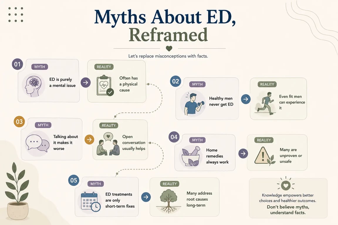 Erectile Dysfunction Myths Debunked