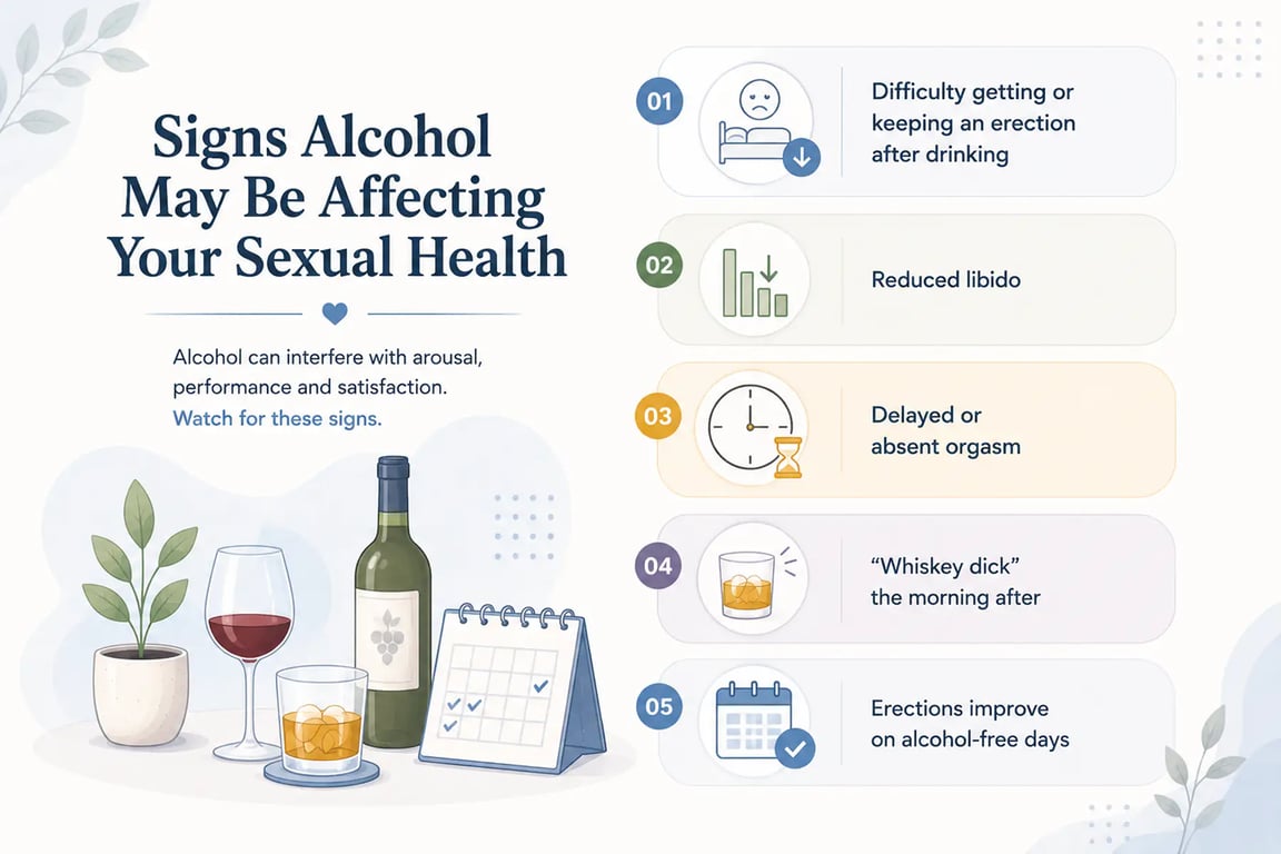 Alcohol and Erectile Dysfunction How Much Is Too Much for Australian Men