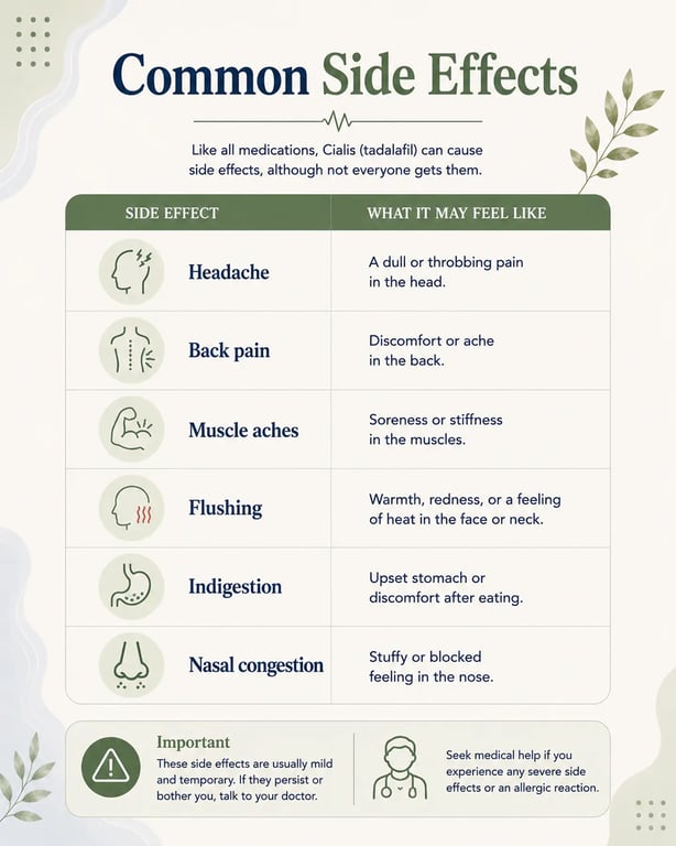 Cialis Uses and Side Effects