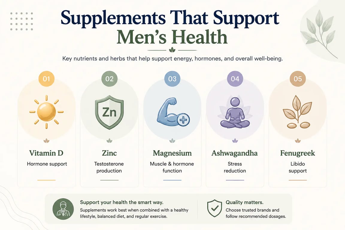 Top 5 Testosterone Supplements Your Body Needs