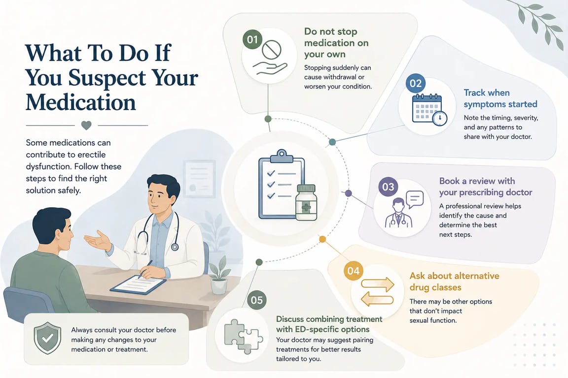 Blood Pressure Medications and ED Which Drugs Are Actually the Cause