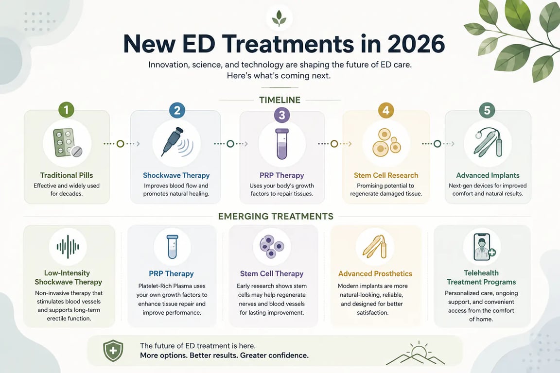 What Is the Latest Treatment for Erectile Dysfunction