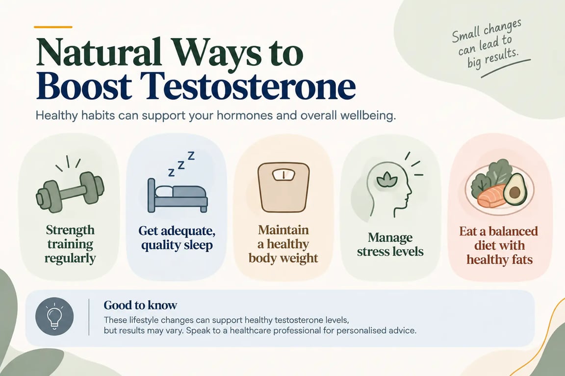 How to Increase Testosterone Naturally