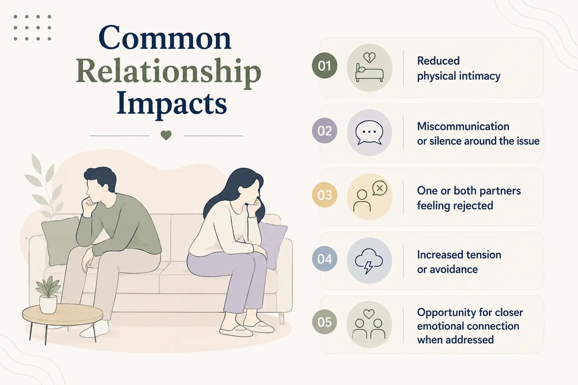 How Erectile Dysfunction Affects Relationships
