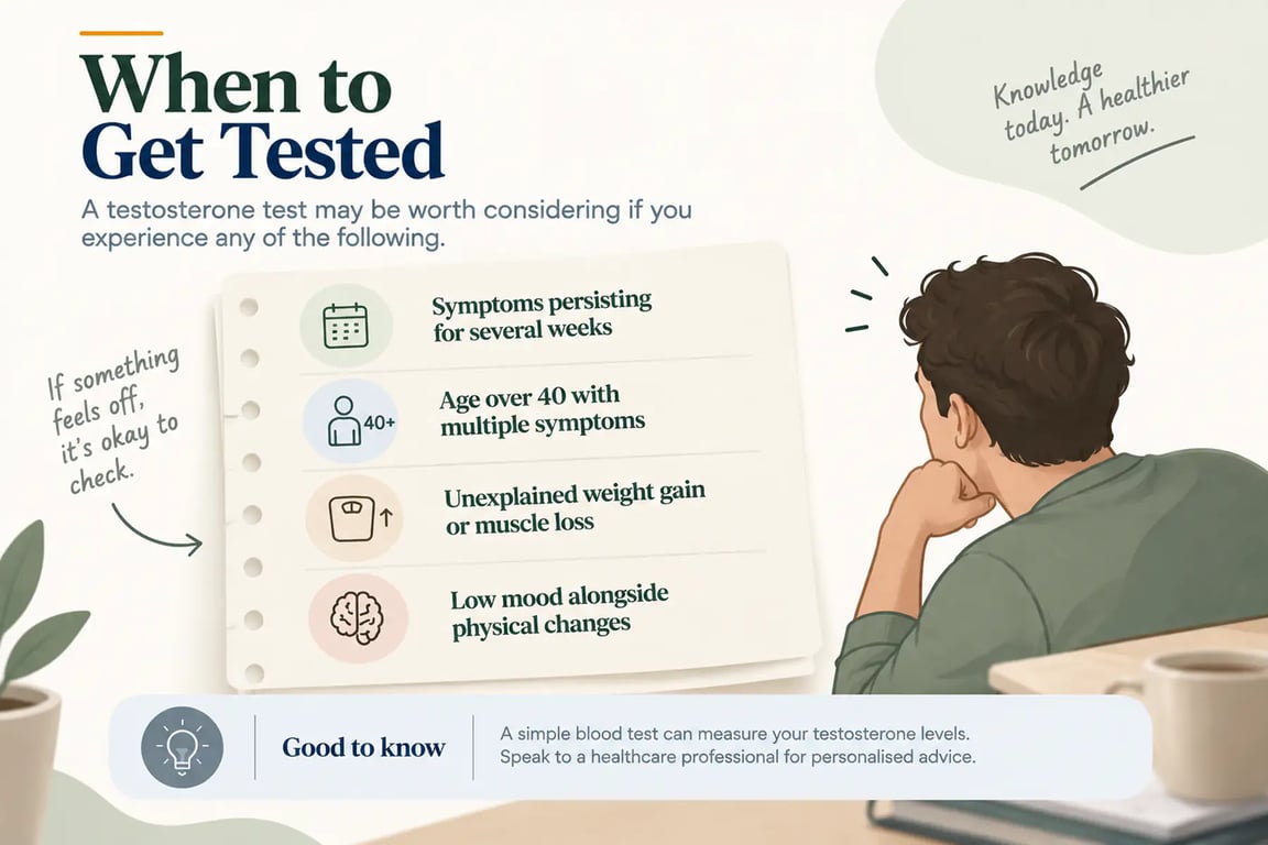 Low Testosterone Symptoms in Men