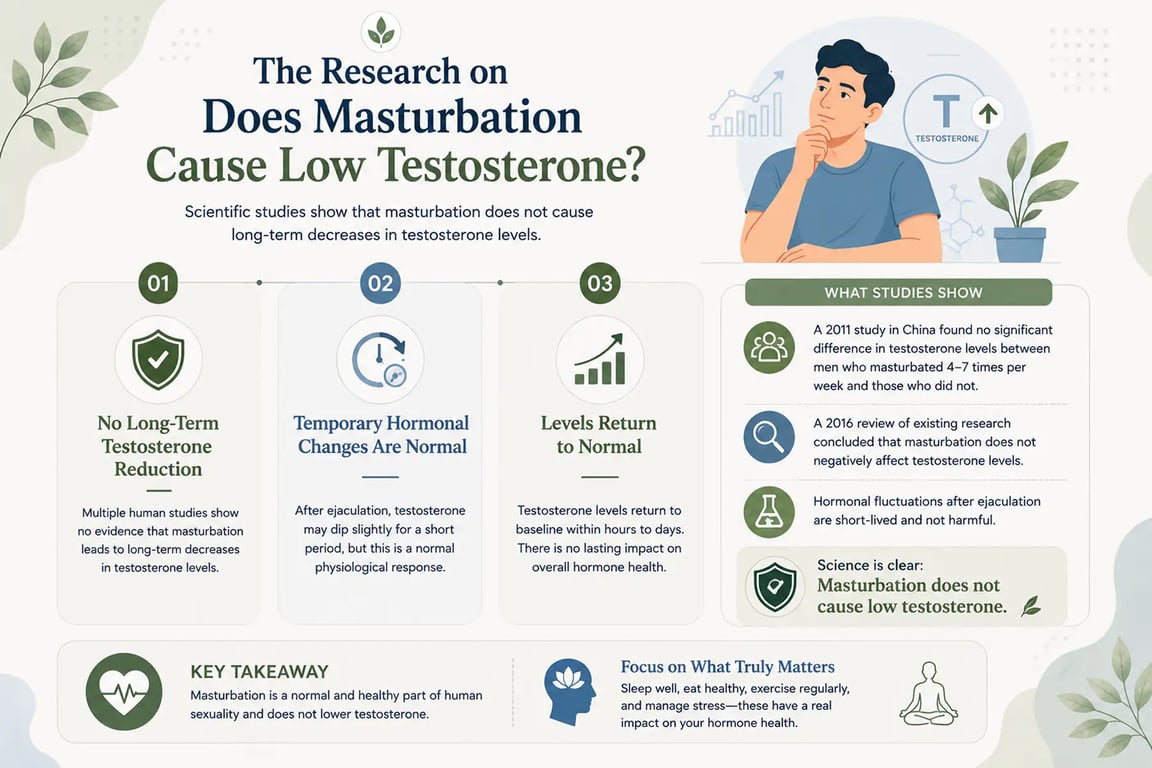 Does Masturbation Cause Low Testosterone